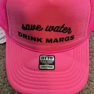 OTTO Neon Pink Trucker Cap